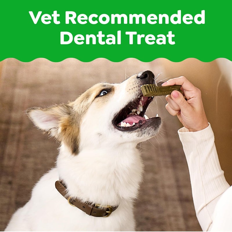 Greenies Veterinarian-Recommended Adult Natural Dental Dog Treats Petite Size, Original Flavor, (4) 30 ct Packs (120 Treats) - Image 2
